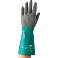 AlphaTec&reg; 58-435 Series Chemical Resistant Gloves, Size 7, 15" L, Nitrile, Cotton/Flock-Lined Inner Lining, 10-mil EastCoast Offshore Supplies