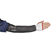 HyFlex&reg; 11-281 Series Wide Cut Resistant Sleeve with Thumbhole, Intercept, 22", ASTM ANSI Level A4, Grey EastCoast Offshore Supplies