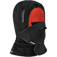 N-Ferno&reg; 3-Layer Winter Hard Hat Liner with Mouthpiece, Fleece Lining, One Size, Black EastCoast Offshore Supplies