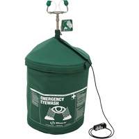 Portable Tempered Emergency Eyewash, Pressurized, 15 gal. Capacity, Meets ANSI Z358.1 EastCoast Offshore Supplies