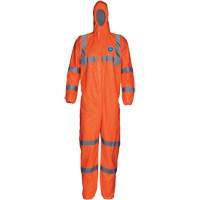 HV High Visibility Coveralls with Hood, Small, Orange, Tyvek&reg; 500 EastCoast Offshore Supplies