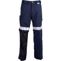 All-Season High Visibility Ventilated Pants, Poly-Cotton, 26, Navy Blue EastCoast Offshore Supplies