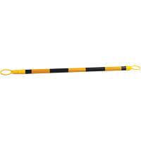Retractable Cone Bar, 7'2" Extended Length, Black/Yellow EastCoast Offshore Supplies