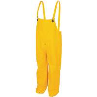 Pantalons &agrave; bavette imperm&eacute;ables de s&eacute;rie classique, Grand, Polyester/PVC, Jaune EastCoast Offshore Supplies