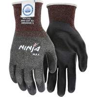 Gants r&eacute;sistant aux coupures Max Ninja, Taille Grand, Calibre 10, Rev&ecirc;tement Bipolym&egrave;re, Enveloppe en Dyneema, ASTM ANSI niveau A3 EastCoast Offshore Supplies