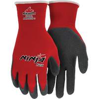 Ninja&reg; Flex Coated Gloves, Large, Rubber Latex Coating, 15 Gauge, Nylon Shell EastCoast Offshore Supplies