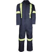 Deluxe Work Coveralls, 50, Navy Blue EastCoast Offshore Supplies