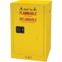 Flammable Storage Cabinet, 12 gal., 1 Door, 23" W x 35" H x 18" D EastCoast Offshore Supplies