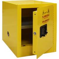 Flammable Storage Cabinet, 4 gal., 1 Door, 17" W x 22" H x 18" D EastCoast Offshore Supplies
