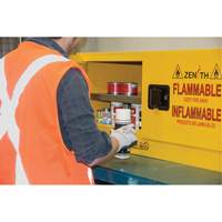 Flammable Storage Cabinet, 12 gal., 2 Door, 43" W x 18" H x 18" D EastCoast Offshore Supplies
