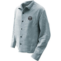 Veste de soudeur, Cuir, 5T-Grand, Gris EastCoast Offshore Supplies
