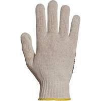 Sure Grip&reg; PVC Dotted String Knit Glove, Poly/Cotton, Single Sided, 7 Gauge, X-Small EastCoast Offshore Supplies