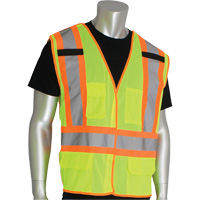 Veste d&eacute;tachable haute visibilit&eacute; Pip Dynamic, Jaune lime haute visibilit&eacute;, T-Grand, Polyester EastCoast Offshore Supplies