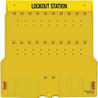 Trilingual Covered Lock Station, None Padlocks, 20 Padlock Capacity, Padlocks Not Included EastCoast Offshore Supplies