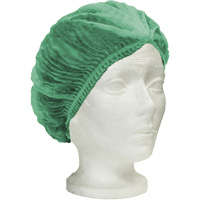 Ronco Care Pleated Bouffant Cap, Polypropylene, 21", Green EastCoast Offshore Supplies