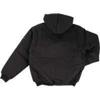 Hooded Duck Bomber Jacket, Men's, Small, Black EastCoast Offshore Supplies