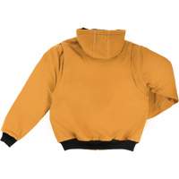 Hooded Duck Bomber Jacket, Men's, Small, Brown EastCoast Offshore Supplies