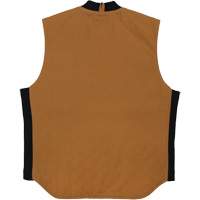 Gilet &agrave; moto WV04, Hommes, Petit, Brun EastCoast Offshore Supplies