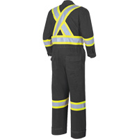 7702BK FR-Tech&reg; 88/12 FR Arc Rated Coveralls, Size 36, Black, 9.7 cal/cm² EastCoast Offshore Supplies