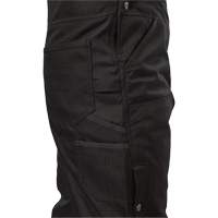 GridIron Regular Length Zip-To-Thigh Bib Overall, Men's, Large, Black EastCoast Offshore Supplies