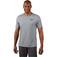 Hybrid Work Tee Shirt, Men's, Small, Grey EastCoast Offshore Supplies