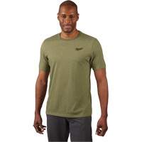 Hybrid Work Tee Shirt, Men's, Small, Green EastCoast Offshore Supplies