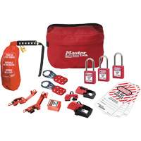 Premier Lockout Kit with Zenex Thermoplastic Locks, Electrical Kit, 16 Components EastCoast Offshore Supplies