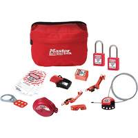 Standard Lockout Kit with Zenex Thermoplastic Locks, Electrical/Valve Kit, 14 Components EastCoast Offshore Supplies