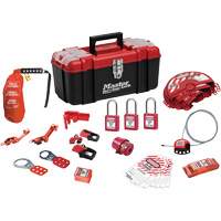 Standard Lockout Kit with Zenex Thermoplastic Locks, Electrical/Valve Kit, 27 Components EastCoast Offshore Supplies