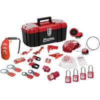 Premier Lockout Kit with Zenex Thermoplastic Locks, Electrical/Valve Kit, 27 Components EastCoast Offshore Supplies