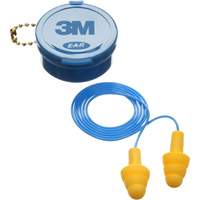 Bouchons d'oreilles pr&eacute;moul&eacute;s E-A-R Ultrafit, Avec cordon, Paire - Boîtier en plastique, 25 dB NRR, Taille unique EastCoast Offshore Supplies