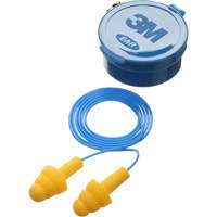 Bouchons d'oreilles pr&eacute;moul&eacute;s E-A-R Ultrafit, Avec cordon, Paire - Boîtier en plastique, 25 dB NRR, Taille unique EastCoast Offshore Supplies