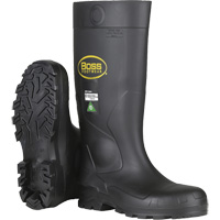 Dynamic Boss&reg; Full Safety Boot, PVC, Steel Toe, Size 6, Puncture Resistant Sole EastCoast Offshore Supplies