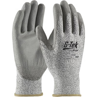 Gants r&eacute;sistants aux coupures G-Tek PolyKor, Taille T-petit, Calibre 13, Rev&ecirc;tement Polyur&eacute;thane, Enveloppe en Fil technique, ANSI/ISEA 105 niveau 3 EastCoast Offshore Supplies