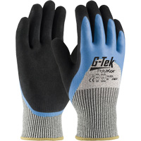Gants isol&eacute;s r&eacute;sistants aux coupures G-Tek PolyKor, Taille Petit, Calibre 13, Rev&ecirc;tement Latex de caoutchouc, Enveloppe en Fil technique, ANSI/ISEA 105 niveau 3 EastCoast Offshore Supplies