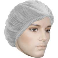 Cova-Cap Pleated Bouffant Cap, Polypropylene, 21", White EastCoast Offshore Supplies