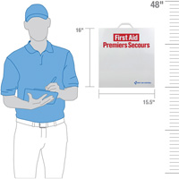 Armoire pour premiers soins SmartCompliance, R&eacute;pond &agrave; la norme CSA Z1220-17 type 3 environnements &agrave; haut risque, Petit (2-25 travailleurs) EastCoast Offshore Supplies