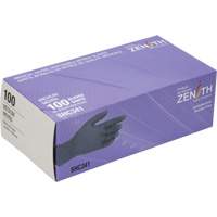 Gants jetables de calibre m&eacute;dical, Moyen, Nitrile, 6 mils, Sans poudre, Noir, Classe 2 EastCoast Offshore Supplies