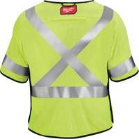 Gilet de s&eacute;curit&eacute; &agrave; maille d&eacute;tachable, Noir/Jaune lime haute visibilit&eacute;, Moyen/Petit EastCoast Offshore Supplies