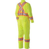 5999A Traffic Safety Coveralls, X-Small, High Visibility Lime-Yellow EastCoast Offshore Supplies