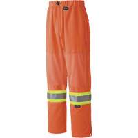 6001P Pantalon de s&eacute;curit&eacute; routi&egrave;re, Polyester, T-petit, Orange haute visibilit&eacute; EastCoast Offshore Supplies