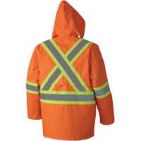 5608 210D Waterproof Rain Suit, Polyester/PVC, Small, High Visibility Orange EastCoast Offshore Supplies