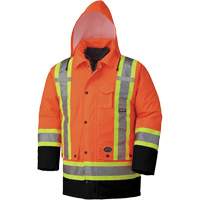 5020BB Manteau de s&eacute;curit&eacute; 7 en 1 imperm&eacute;able, Orange haute visibilit&eacute;, 2T-Grand EastCoast Offshore Supplies
