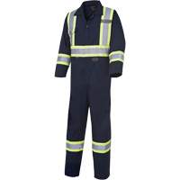 516T Coveralls, 40 (Tall), Navy Blue EastCoast Offshore Supplies