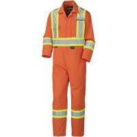 5513T Industrial Wash Coveralls, 40 (Tall), High Visibility Orange EastCoast Offshore Supplies
