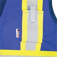 7730 Veste r&eacute;sistante aux arcs &eacute;lectriques FR-Tech, Petit, Bleu royal, 10 cal/cm² EastCoast Offshore Supplies