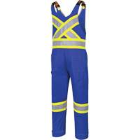 7714 FR-Tech&reg; Flame-Resistant Overalls, Small, Royal Blue EastCoast Offshore Supplies