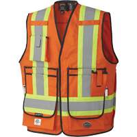 7732 Veste d'arpenteur ignifuge et r&eacute;sistant aux arcs &eacute;lectriques FR-Tech, Petit, Orange haute visibilit&eacute;, 9,7 cal/cm² EastCoast Offshore Supplies