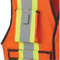 7732 Veste d'arpenteur ignifuge et r&eacute;sistant aux arcs &eacute;lectriques FR-Tech, Petit, Orange haute visibilit&eacute;, 9,7 cal/cm² EastCoast Offshore Supplies