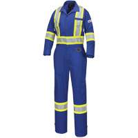 7704W FR-Tech&reg; Women's FR/Arc-Rated Coveralls, Size X-Small, Royal Blue, 10 cal/cm² EastCoast Offshore Supplies